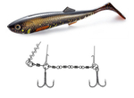 Zestaw guma Mikado SICARIO 18cm/ DIRTY PIKE + Dozbrojka Mikado Evo Stinger XL