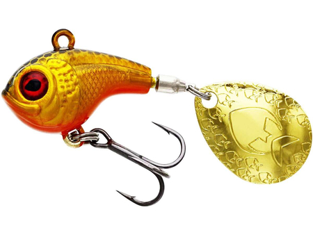 Wirujący ogonek Westin DropBite Spin Tail Jig 12g | 3,2cm | Gold Rush
