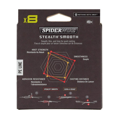 Plecionka Spiderwire Stealth® Smooth8 x8 0.07mm | zielona