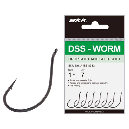 Haczyki BKK DSS-Worm | #2/0 | 6 szt.