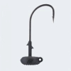 Główki jigowe BKK Silent Chaser NED Head Black |14,17g | 3/0# | 4 szt.