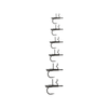 Kotwiczki Westin Add-On-Treble #1/0 |Black Nickel | 3 szt.