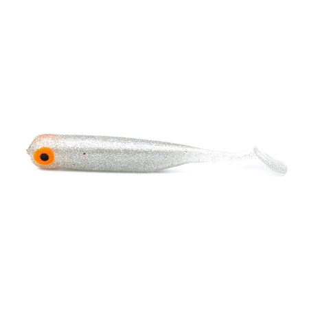 Guma Great Fish GF1 4,9cm | Silver Pearl | krewetkowy | 10 szt. | Edycja Limitowana Typ od Ryb