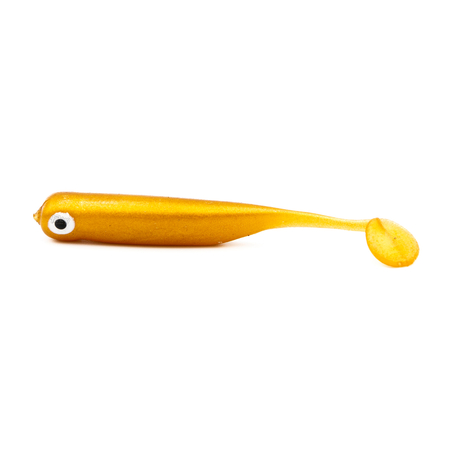 Guma Great Fish GF1 4,9cm | Gold | bezzapachowy | 10 szt.