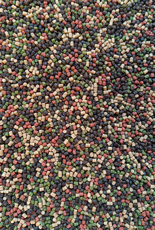 Micro Pellet Feeder Bait 2mm | Green&Black&Red