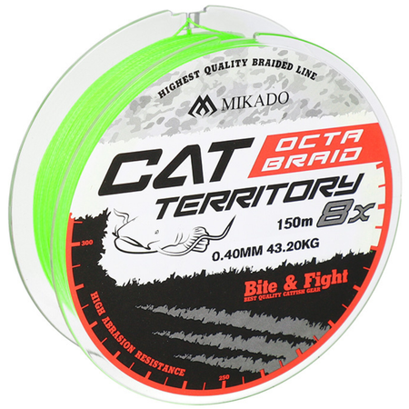 Plecionka Mikado Cat Territory Octa Braid 0,70mm | yellow | 150m