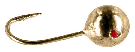 Mormyszka wolframowa Mikado okrągła 4mm (Złota)