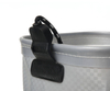 Flagman Grey Eva Bucket Kwadratowe wiadro na wodę / 6L