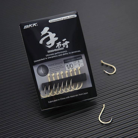 Haczyki BKK Chinu-R Hand Ground | #1/0 | 7 szt.