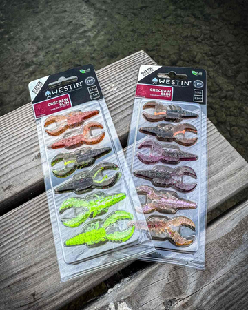 Guma Westin CreCraw Slim Creaturebait 5,5cm | UV Craw | 6 szt.