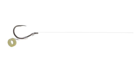 .Przypony do methody Mikado z gumką - hak z zadziorem nr 4 / żyłka: 0.28mm/10cm - 8szt. 