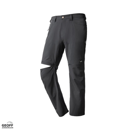 Spodnie Geoff Anderson ZipZone | Light Black | L