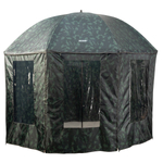 Parasol wędkarski Jaxon Variant Camou 240 | z pełną osłoną | 240cm