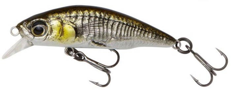Wobler Savage Gear 3D Sticklebait Twitch 4,5cm | Ayu Green Silver