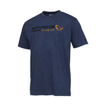 Koszulka Savage Gear Signature Logo T-Shirt Blue Melange - rozm. XXL