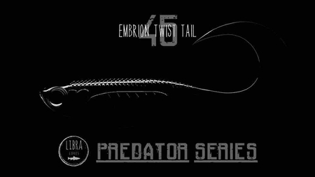 Przynęta Libra Lures Embrion Twist Tail 2.5" | 6.5 cm | 033 - Motor Oil Brown | 10 szt.