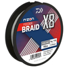 Plecionka Daiwa N'Zon X8 Braid 0.10mm | 7kg | 300m | Steel Gray