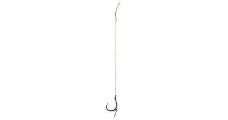 Przypony do methody Mikado z igłą - hak z zadziorem nr 10 / plecionka: 0.12mm/10cm - 8szt.