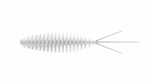 Przynęta Libra Lures Turbo Worm 5.6cm | 001 - White | ser | 8 szt.