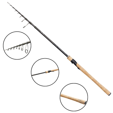Wędka Westin W2 Tele Spin 240cm | L | 3-15g