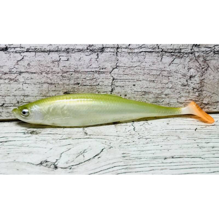 Guma SEWRO CUSTOM BAIT Ukleja 16cm Oliwka Kopyto Pomarańcz