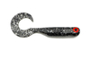 Guma Great Fish GF1 Twister 4,9cm | Glitter Graphite | bezzapachowy | 10 szt.