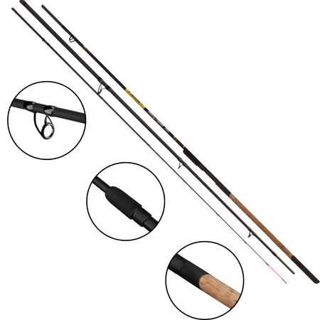 Wędka Mikado Sensual NG HEAVY FEEDER 390cm | 140g | 3+3 sec.