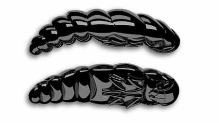 Przynęta Libra Lures Largo 3.5cm | 040 - Black | kryl | 10 szt.