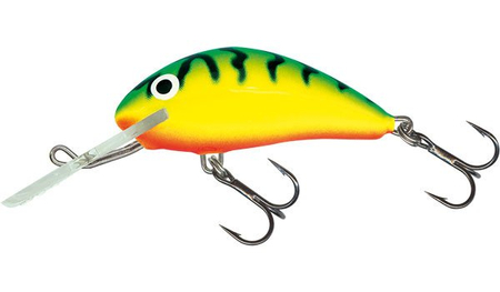 Wobler Salmo Hornet 4cm | Green Tiger | pływający