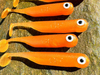 Guma Great Fish GF1 4,9cm | Gold - Rybny- 10 szt.
