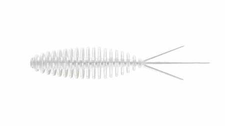 Przynęta Libra Lures Turbo Worm 5.6cm | 004 - Silver Pearl | kryl | 8 szt.