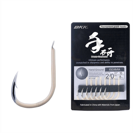 Haczyki BKK Iseama Hand Ground | #8 | 8 szt.