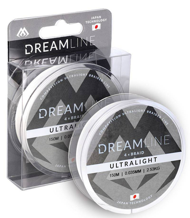 Plecionka Mikado DreamLine Ultralight white | 0,047mm | 3,87kg | 150m