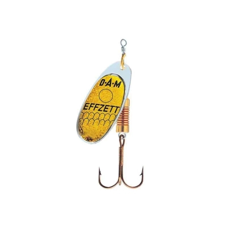 Obrotówka Effzett Standard Spinner #6 | Reflex Gold