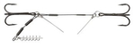 Dozbrojka Mikado stalowa Jaws z pinami 4+6cm x 24 kg \ kotw.: 1/0 do gu | 18-22cm