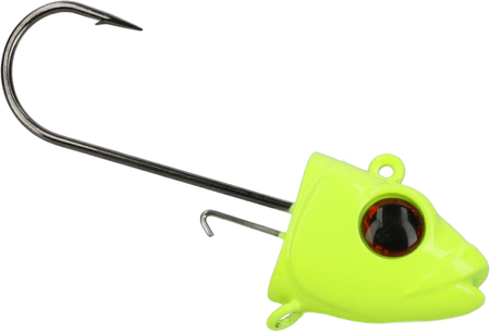 Główki jigowe Mikado Jaws Vertical - 60g - 5/0 - Fluo - 2szt.