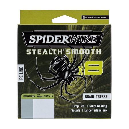 Plecionka Spiderwire Stealth® Smooth8 x8 0.07mm | zielona