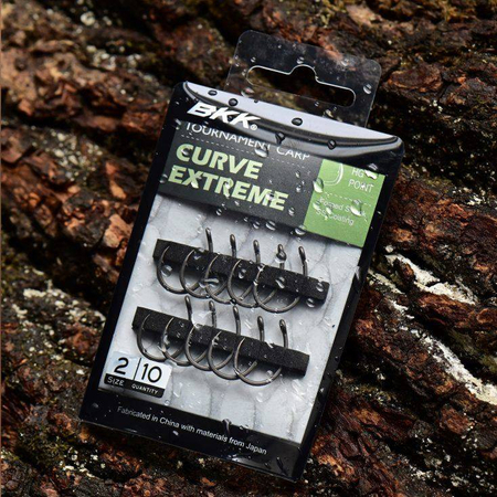 Haczyki Karpiowe BKK Curve Extreme | #1 | 10 szt.