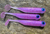 Guma Great Fish GF1 4,9cm | Glitter Light Purple | rybny | 10 szt.