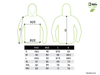 Bluza z kapturem Delphin UV ARMOR 50+ Reaxe / rozmiar L