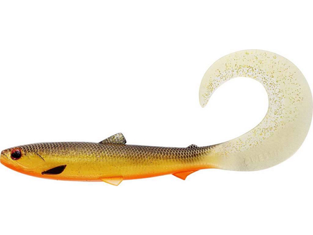 Zestaw Guma Westin BullTeez Curltail 21cm | 49g - Gold Rush + Dozbrojka Vis Vangen