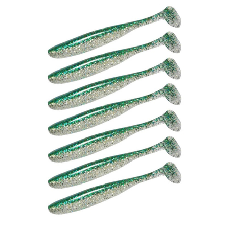 Guma Keitech Easy Shiner 4" | 10,16cm | LT#49 Green Sardine | 7 szt.