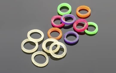 .Gumki do pelletu Mikado - kolor mix 3mm (Heavy) - 50szt.