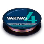 Plecionka Varivas4 PE #1 | 18lb | multicolor | 150m