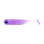 Guma Great Fish GF1 4,9cm | Glitter Light Purple | krewetkowy | 10 szt.