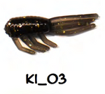 Guma Bratko Baits Kiełż 2cm | 03 | 5 szt.