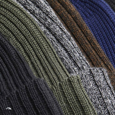 .Czapka GEOFF ANDERSON - WizWool Njal Beanie Brown