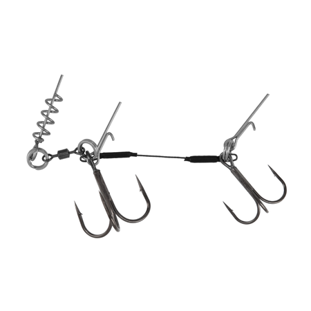 Dozbrojka Mikado Jaws Double Evo Titanium XL - 30kg - # 2/0 i 1/0