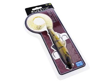 Guma Westin BullTeez Curltail R2F 21cm | Tiger Perch | tonący