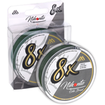 Plecionka Mikado Nihonto Octa Braid 0,14mm | green | 300m